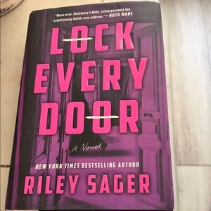 Lock Every Door by Riley Sager - Pink Cover